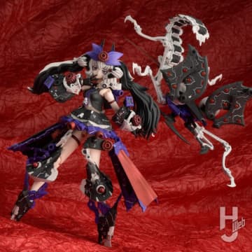 「BUSTER DOLL パラディン DARKNESS CLAW」をダイナー系の“悪の女幹部”へカスタマイズ！“病み”を感じさせるゴスロリコーデで彩られた作例をご覧あれ【メガミデバイス】