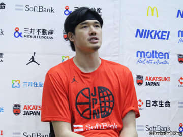 渡邊雄太が日本代表キャプテン就任「緊張感を持ってやれている」W杯予選へ始動