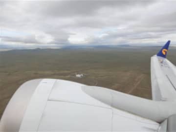 見渡す限り草原...「モンゴル チンギス・ハーン空港」NHK 弾丸！空港トンボがえりツアー 11月21日