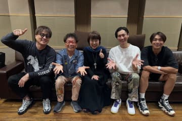 純烈が南こうせつ書き下ろし楽曲「今夜どうするの」録音風景を公開　ライブ共演も「楽しみ！」