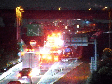 【国道1号】潮見バイパス 湖西市内で事故 一部通行止め解除（19日21:00現在）