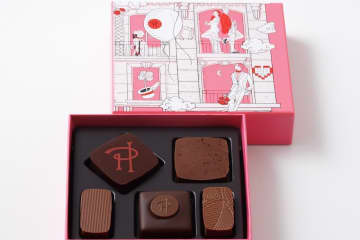 ピエール・エルメ・パリ26年バレンタイン、とろける抹茶ショコラなどチョコレートアソート