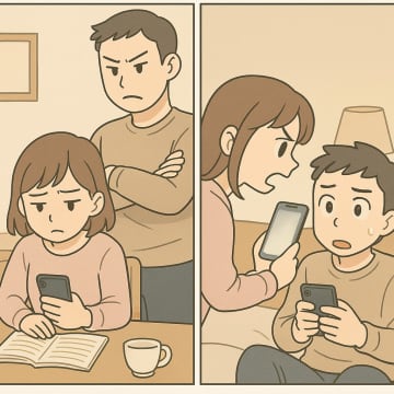 「また家計簿赤字？節約しろよ」怒る夫。銀行アプリの引き出し履歴で気づいた夫の嘘。実は…【短編小説】