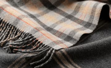 心を整える一枚　ジョンストンズ・オブ・エルガン『カシミヤストール』