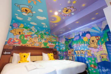 「コアラのマーチ」が壁、天井、浴室にも！一緒にホテルステイを満喫♪ オリジナルタンブラー付きプランが登場