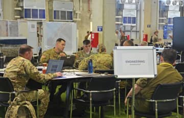 米軍、ガザ停戦監視センター公開　関与アピールか