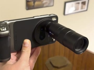 着脱式レンズで「本格デジカメ」として使える最新Androidスマホ　実機レビュー