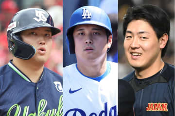 大谷翔平は打者２位、投手７６位　村上宗隆＆岡本和真は…２６年ＭＬＢ選手ランク発表