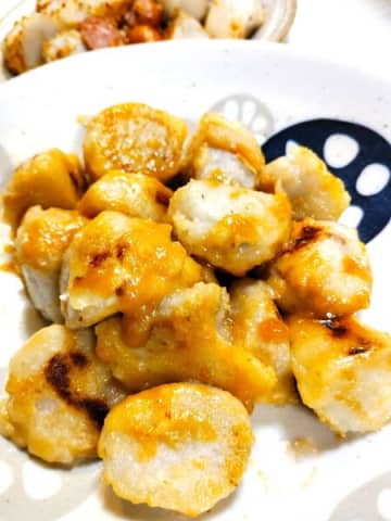 カリカリもっちもち！里芋でみそポテト風を作ってみたらおいしすぎた(^^)