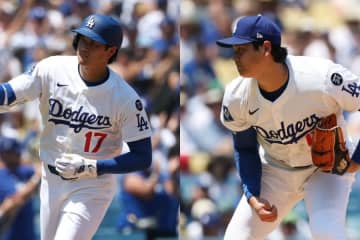 データで見る二刀流・大谷翔平の進化　驚異の球速2.6キロUP、“自己新”も連発