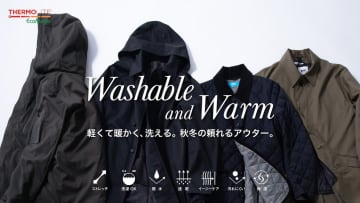 【WWSの冬支度】サスティナブル中綿「サーモライト®」採用！新作アウター4型が発売！