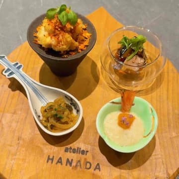 【atelier Hanada】五十年陳皮が導く、ミシュランの優雅な美食時間