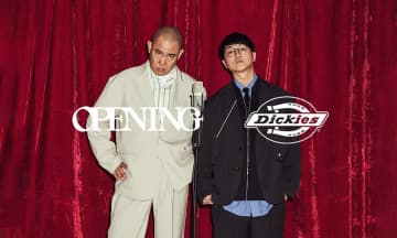 【コロチキが着る】Dickies×OPENING ACT第2弾！ワークブランドの常識を覆す「タフで都会的なセットアップ」発売！