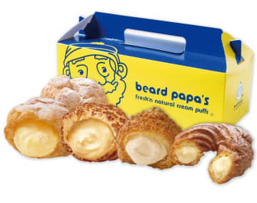 ビアードパパのブラックフライデー♡限定5種シュークリームセット