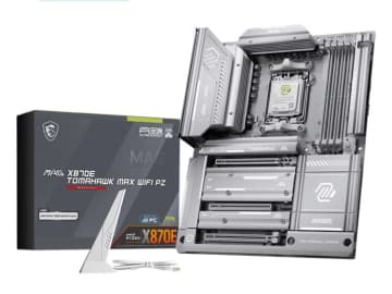 MSIの背面コネクタ設計マザーが2製品、「MAG X870E TOMAHAWK MAX WIFI PZ」など