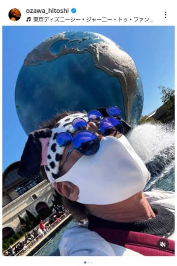 コワモテ俳優、20年ぶりのTDS満喫「ラプンツェルは最高だった」　小沢兄弟の“ギャップ”に「ビックリ」「可愛い」の声