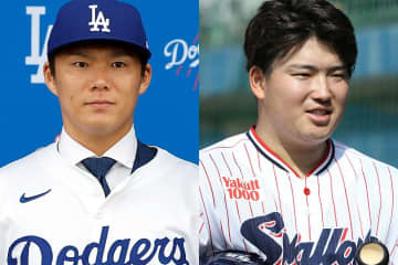 「ど、ドジャースか？？」山本由伸、MLB挑戦の村上宗隆との食事会ショットにネット騒然！「一次面接みたい」「飯食っただけでしょ」