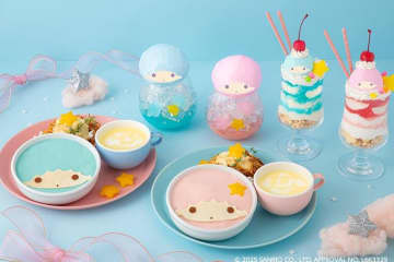 キキ＆ララのテーマカフェ「リトルツインスターズ カフェ」東京・大阪・名古屋・仙台にオープン