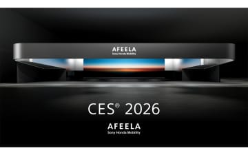 ソニー・ホンダ、CES2026で「アフィーラ1」先行量産車とともに新コンセプトモデル公開