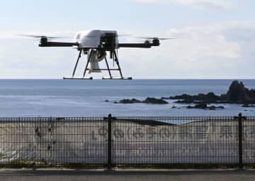 ドローンで被害把握訓練　巨大地震に備え、和歌山