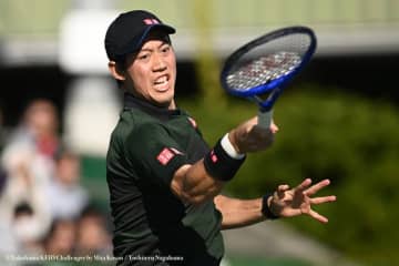 錦織圭 ストレート勝利で準々決勝進出も不満げ「1ミリもうれしくない。内容が伴ってない」[横浜慶應チャレンジャー]
