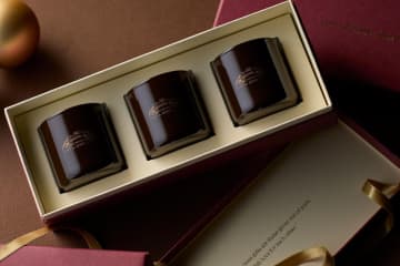 リンク オリジナル メーカーズ25年クリスマスコフレ、“ウッドが香る”3種のキャンドルセット