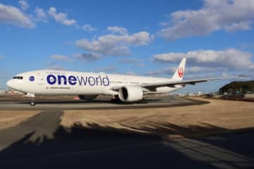 JAL、ワンワールド特別塗装の777‑300ER「JA732J」がシドニー〜羽田線でラストフライト
