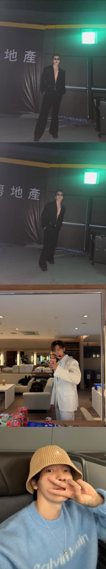 SUPER JUNIOR・ドンヘ、“素肌ジャケット”姿であふれる色気！「24時間365日イケメン」【PHOTO】