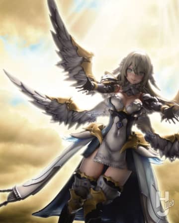 『アルカナディア』エルメダをパール風塗装で肌のツヤ感を強調！天使らしさ満点の美しい作例をご覧あれ