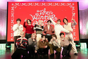 INI『THE WINTER MAGIC』が自己最高のスタートダッシュでコメント到着「自分たちでも夢のよう」