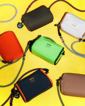 【自由な組み合わせ】CAMPER × YOSEMITE STRAP 初コラボ！遊び心あふれるリバーシブルポーチ＆ストラップ「PARQUE」登場！