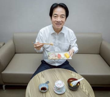 台湾総統がすしランチで日本支援を示唆　中国外務省は猛反発「パフォーマンス」