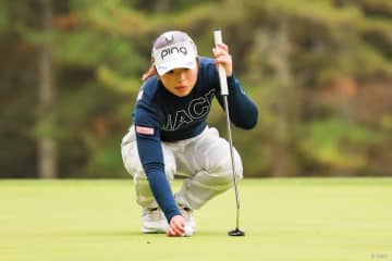 あす女王戴冠も 佐久間朱莉はパーオン率1位に「上出来」