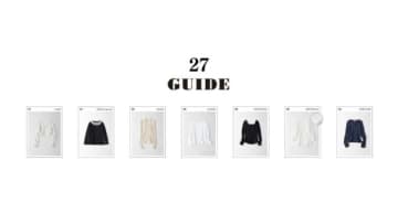 「アウターを脱いでもキレイに見える」無地の白ロンT「選び方は？」首まわりのデザイン