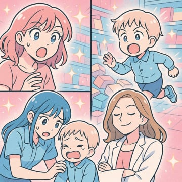 店員「大丈夫ですか？」スーパーで子供が棚にドンッ！大惨事に→様子を見ていた親の一言に絶句【短編小説】