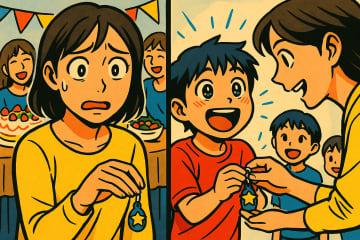 「プレゼント、手抜きじゃない？」子供の誕生日会で笑われた母。子供たちの一言で空気が一変【短編小説】