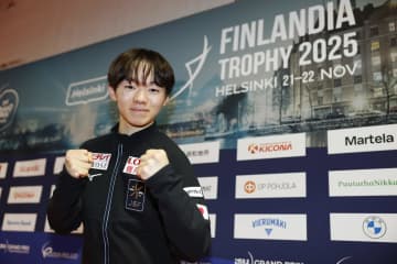 鍵山、千葉ら公式練習好調　フィギュアGP最終戦前日