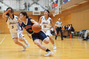 【バスケ（女子）】「想いを繋ぐ」４年間の集大成を　格上の明大に追い上げ見せるも無念の敗戦／第４３回東京六大学女子バスケットボール対抗戦