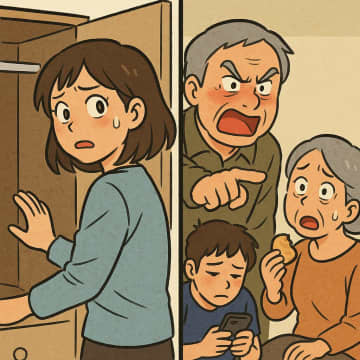 「ブランド品は売ったわよ」同居中の義母の勝手な行動。肝心な夫は頼りにならず。すると義父が【短編小説】