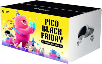 【Amazonセール】VRヘッドセット「Pico 4 Ultra」の「Black Friday Special Box 2025」が登場【ブラックフライデー2025】非売品の4本のベルト（両太腿＋両手首専用バンド）と両足首用Motion Trackerをセット