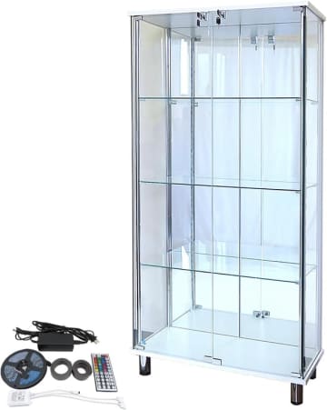 【Amazonブラックフライデー】地球家具の様々なタイプのガラスコレクションケースがお買い得【2025.11】