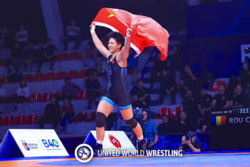 ＜レスリング＞山崎幹太郎さん（法大OB）指導のロン・ジア（龍佳）が68kg級で優勝…中国最大の総合競技大会「中国全国競技大会」