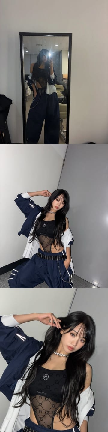 脇腹まで“ザックリ”開いたハイレグ姿…ナッティ、大胆衣装で視線強奪「やばすぎ」【PHOTO】