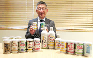 「デイリーの日本酒はアルミ缶で」 新潟・菊水酒造の新たな挑戦 ボトル缶の新充てん機を導入
