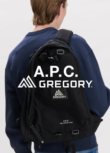 洗練と機能性の融合！A.P.C. × GREGORY 初コラボ「アーバンハイキング」バッグコレクションが爆誕！