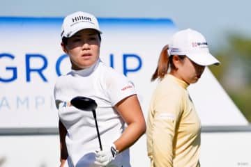 畑岡奈紗「ショットが良くなった」後半加速で3位 山下美夢有は快挙へ32位スタート