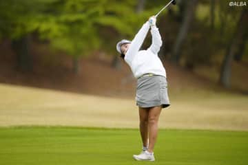 ラウンドのち勉強…14歳・岩永梨花が4位発進　ステップでマアチュアVの姉・杏奈に続けるか