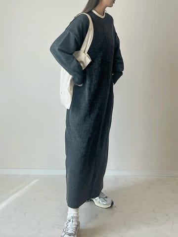 大人の冬は「ニットワンピース」で周りと差がつく！ラクなのに可愛い♡あったかコーデ5選