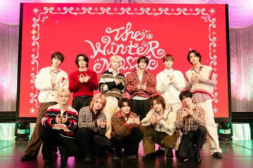 11人組グローバルボーイズグループINIがシングル『THE WINTER MAGIC』発売イベント開催「俺ら、インテリ集団？」難問クイズに爆笑の渦〈レポート〉