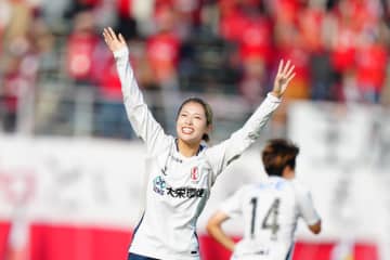 なでしこJAPAN復帰の成宮唯「めっちゃ楽しいですよ!」INAC神戸で遂げる進歩